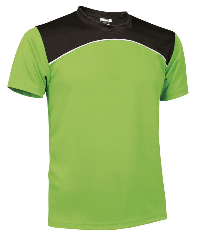 maurice copii tricou sport tehnic bicolor verde mar negru