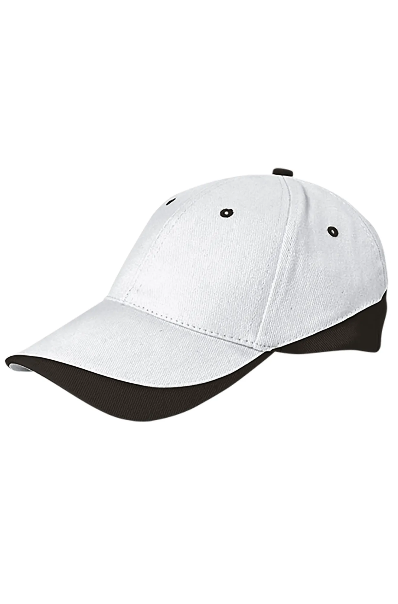 TUXTON Sapca bicolora bumbac 270 Alb-Negru