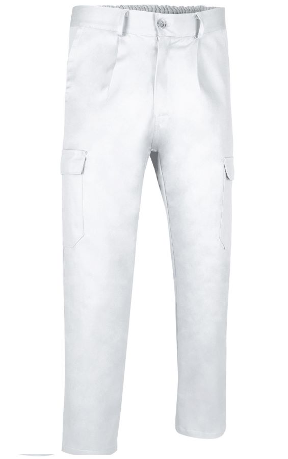 WINTERFEEL Pantaloni de iarna cu interior fleece Alb