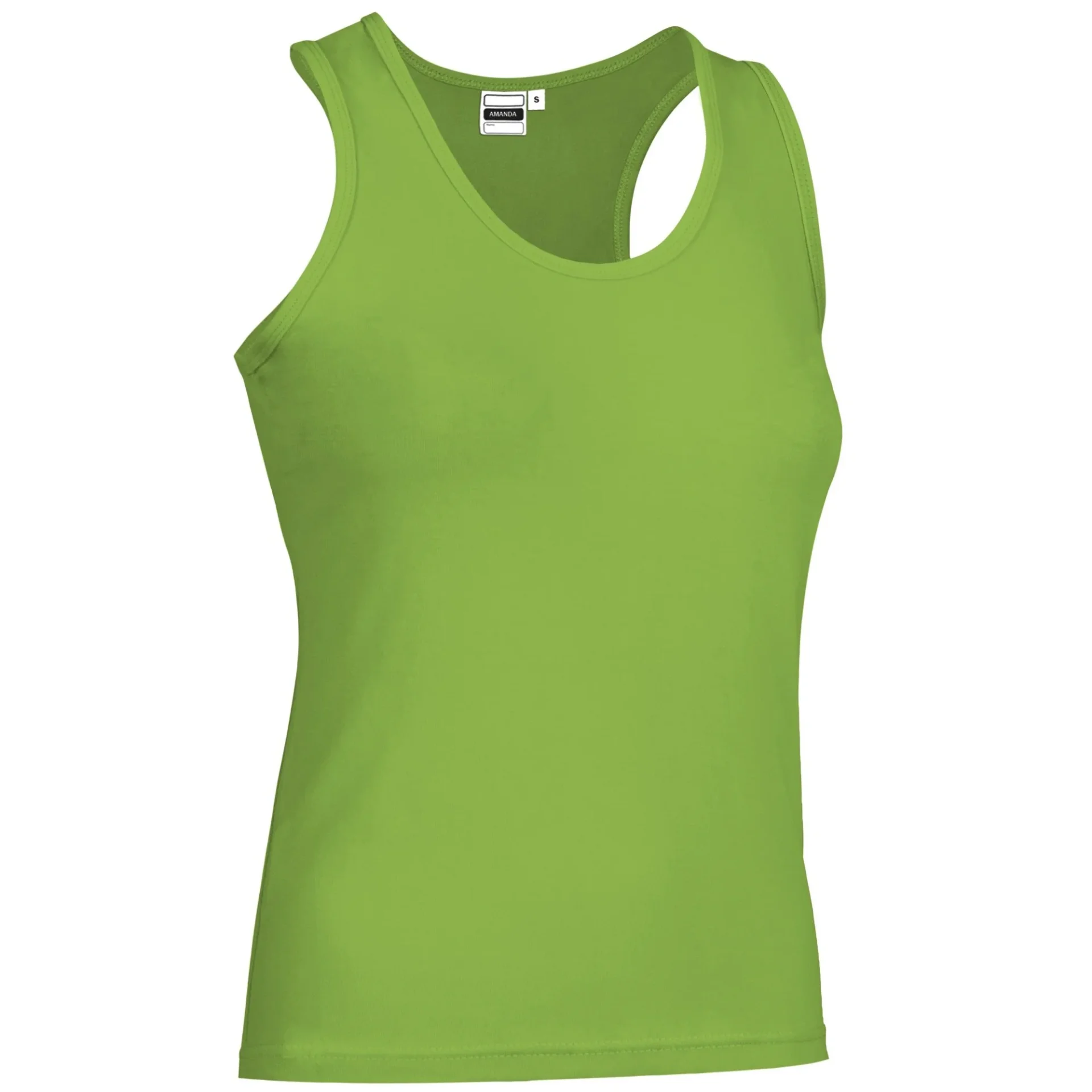 Maiou Damă AMANDA Bumbac 95%/ Elastan 5% 190g | Fit Cambrat Casual Verde mar