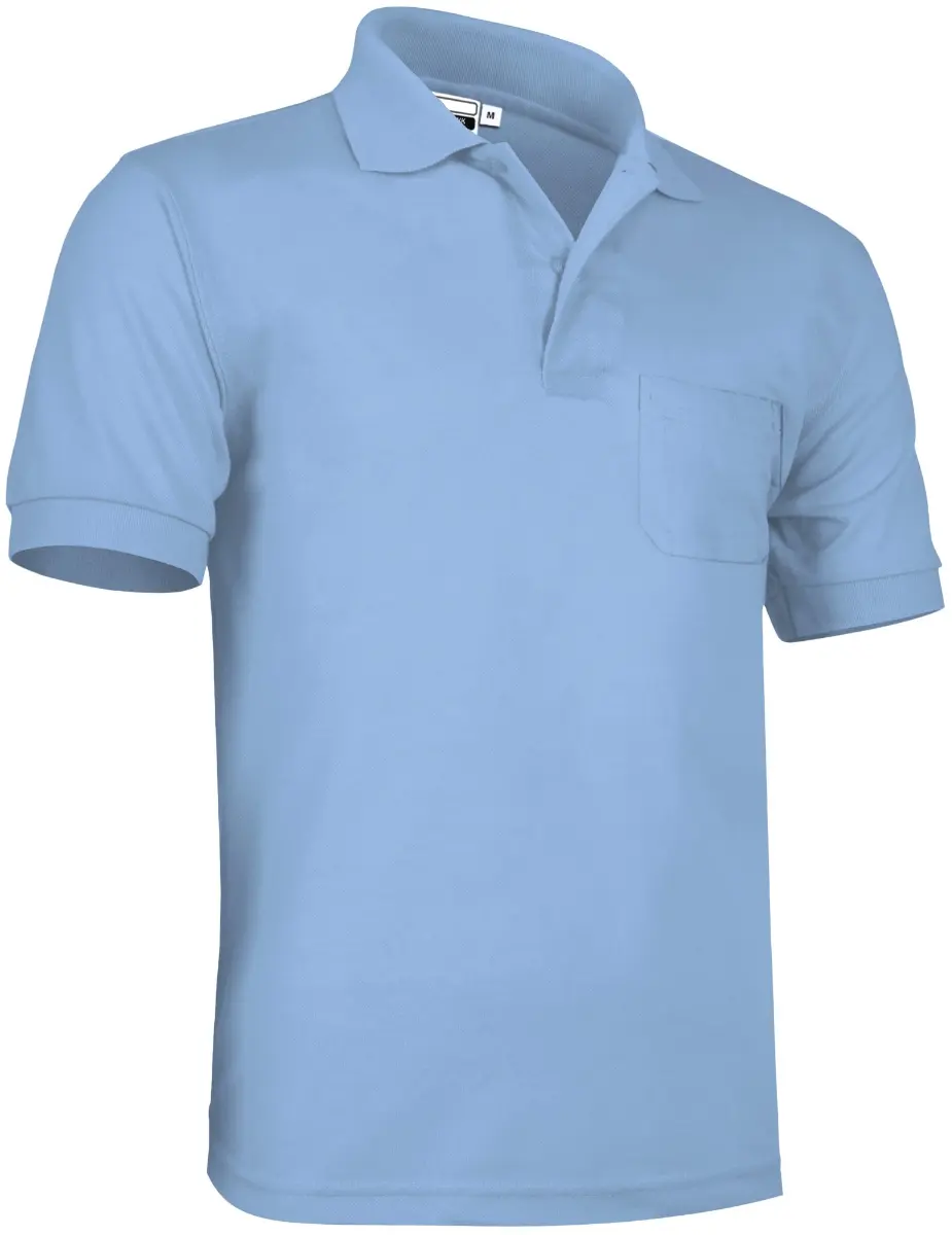 Tricou Polo HAWK | Premium Oeko-Tex 100% Bumbac 220g Buzunar, Bleu