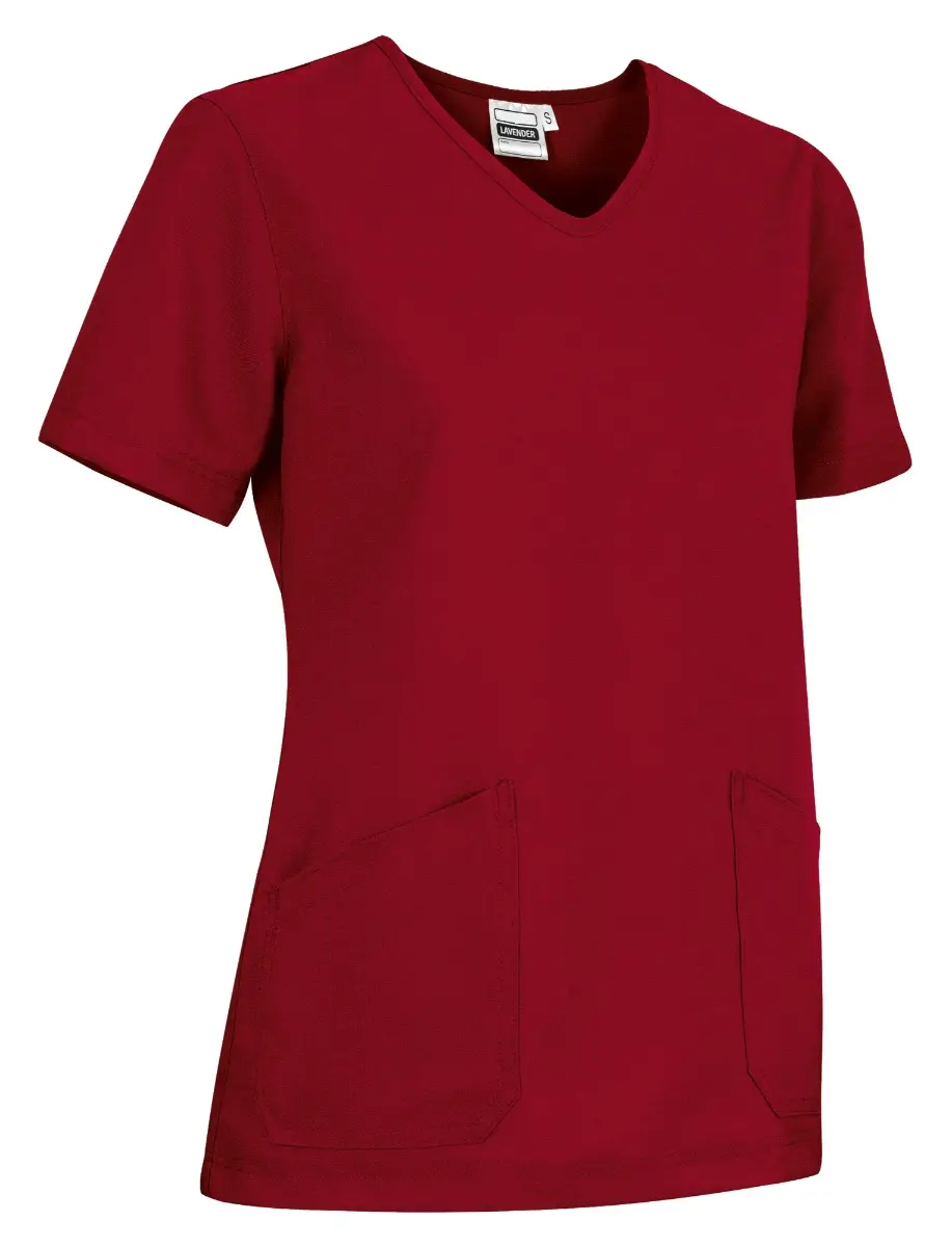 Bluză Medicală Dama LAVENDER | Microfibră 180g | EIP EN 13688 Rosu loto