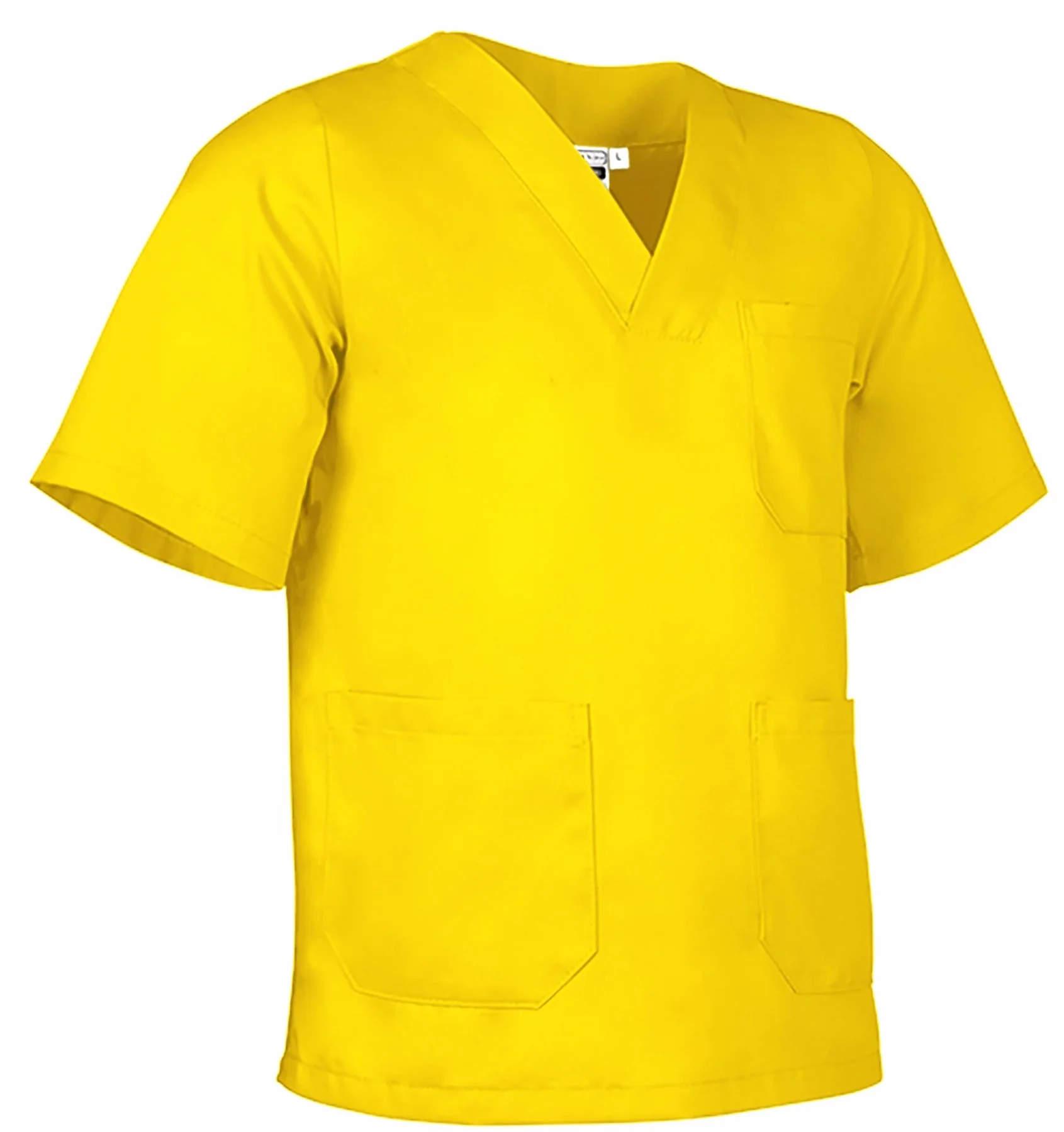 link bluză medicala si de lucru cu mânecă scurtă verde mar