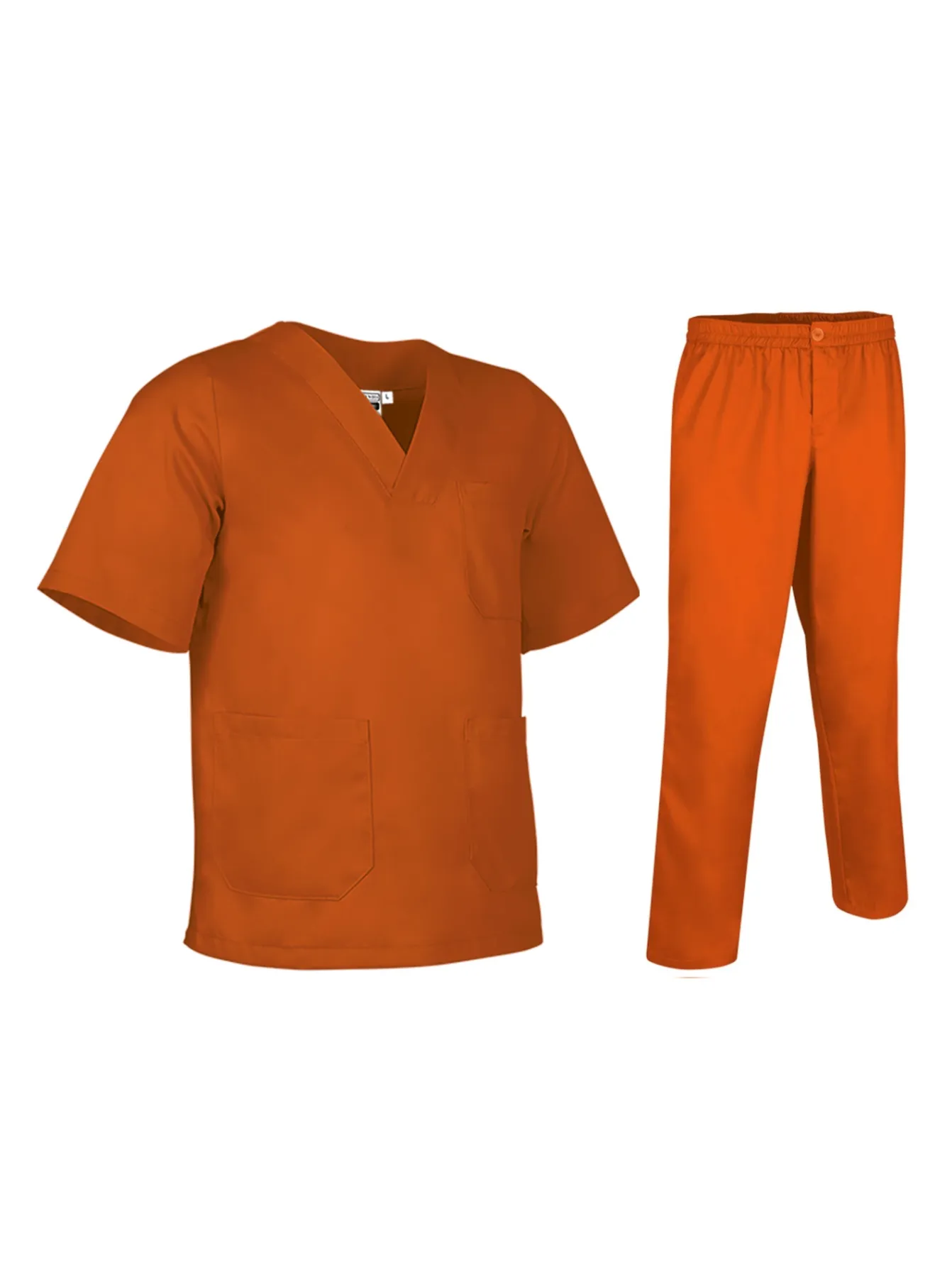 Costum Medical LINXEL | Unisex 200g | Set Profesional Portocaliu party