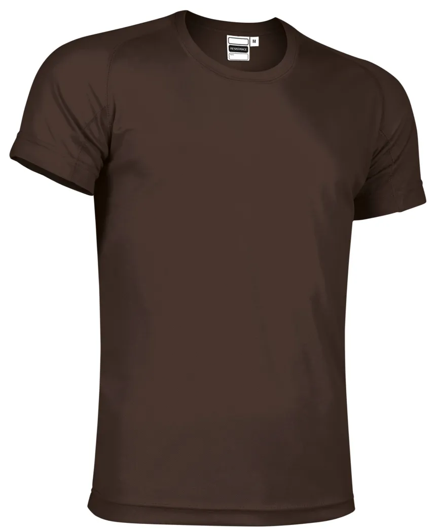 RESISTANCE Tricou tehnic 100%Pe 145gr/mp Maro nuca