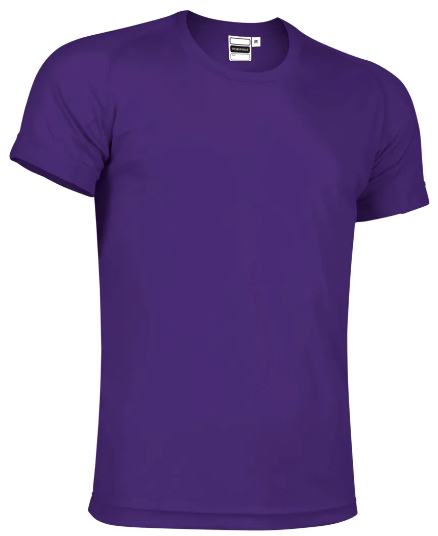 RESISTANCE Tricou tehnic 100%Pe 145gr/mp Mov strugure