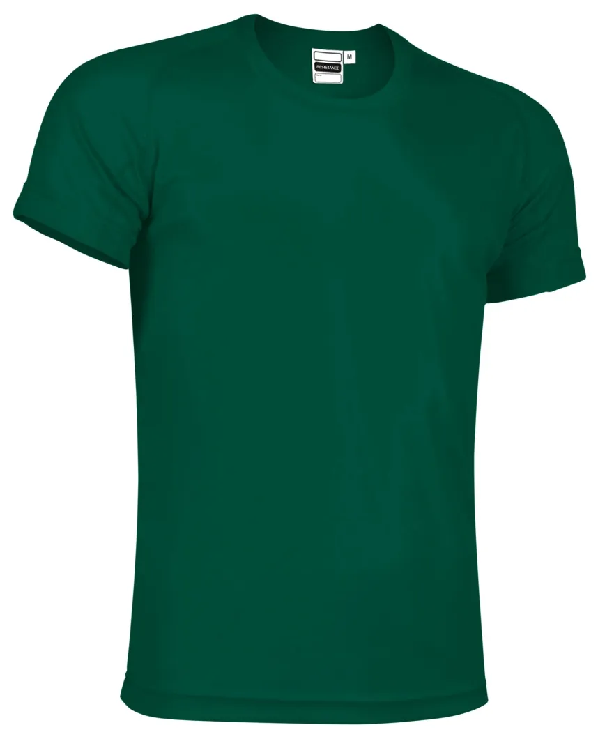 RESISTANCE Tricou tehnic 100%Pe 145gr/mp Verde sticla