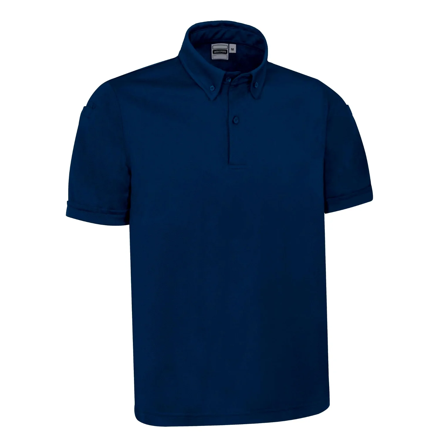 CALIFORNIA Tricou polo tehnic cu buzunar Bleumarin