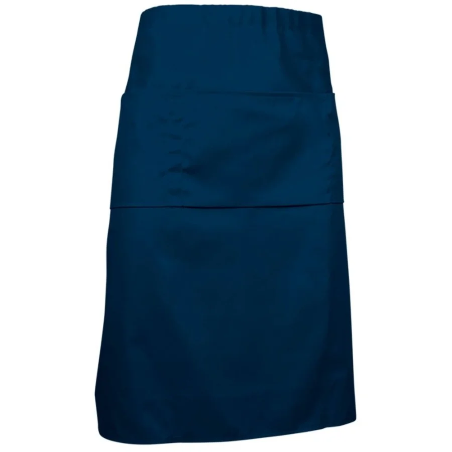 Șorț lung multi-buzunare CABERNET țesătură de bumbac/pe twill Bleumarin night