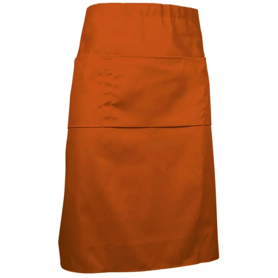Șorț lung multi-buzunare CABERNET țesătură de bumbac/pe twill Portocaliu party