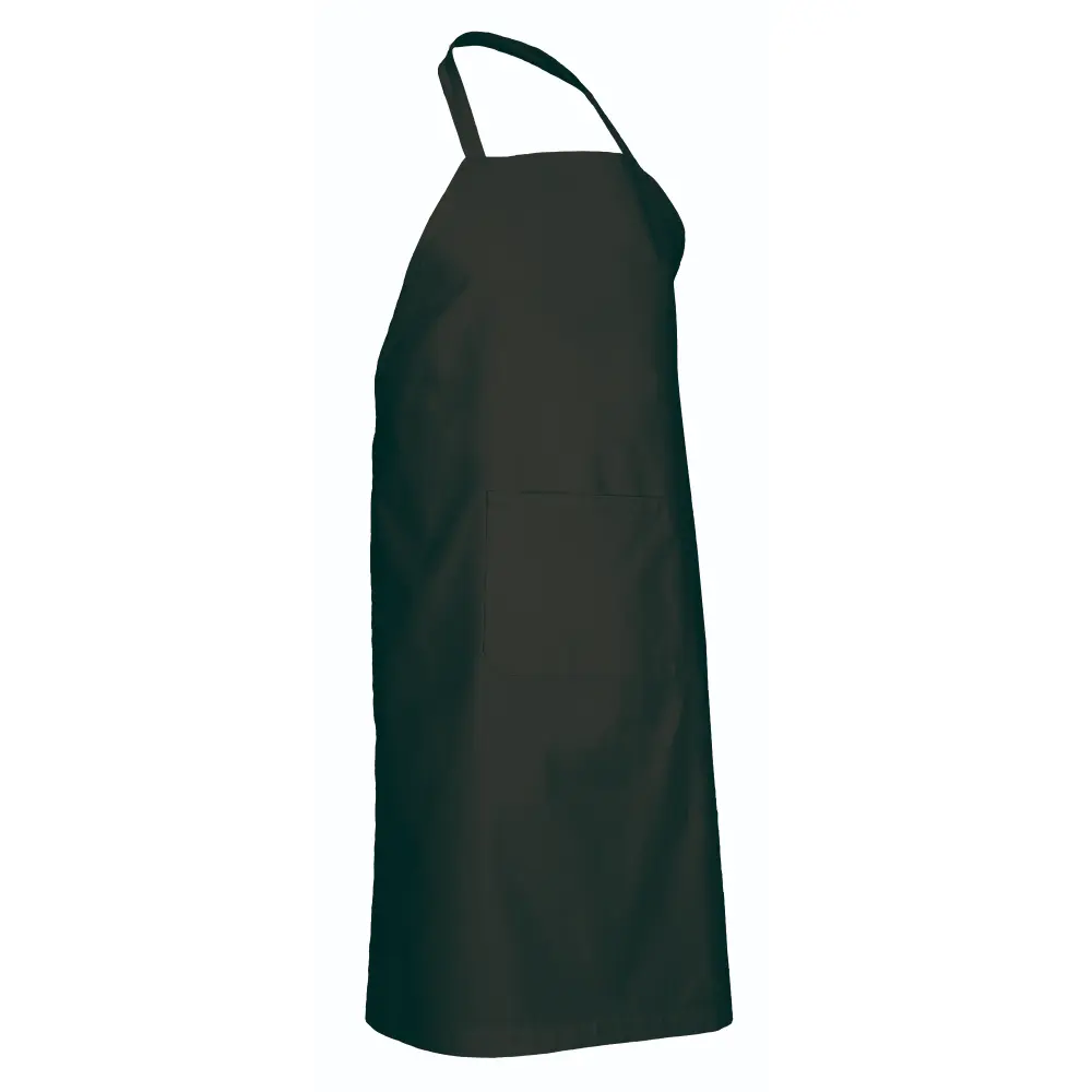 CELERY Șorț cu pieptar și buzunar Negru