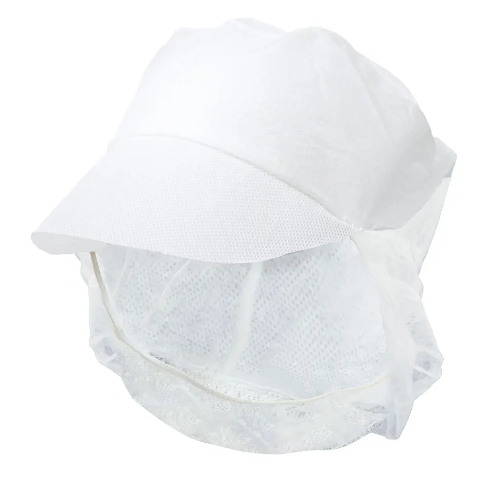 FORK Bonetă bucătar de unică folosință cu vizor