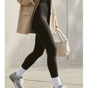 lara legging elastic pentru femei, cu aspect lucios