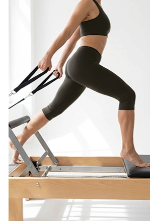 pilates leggings sport pentru femei, lungime trei sferturi.