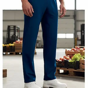 havel pantaloni cu buzunar interior bleumarin