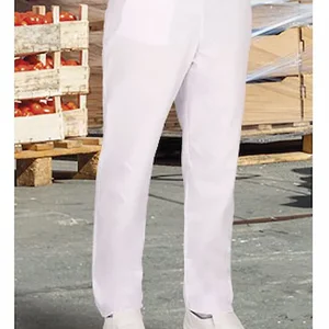 havel pantaloni cu buzunar interior alb