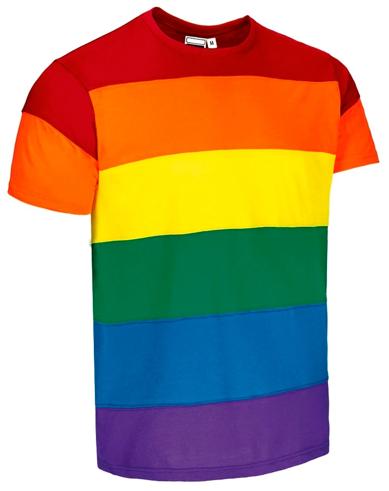 RAINBOW Tricou cu design in culorile curcubeului 100% bbc, 160 gr/mp