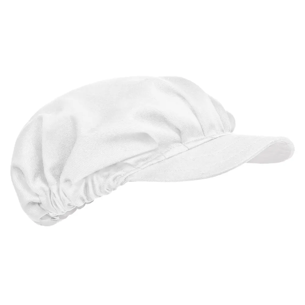 SPINNER Bonetă bucătar în stil Gatsby Alb