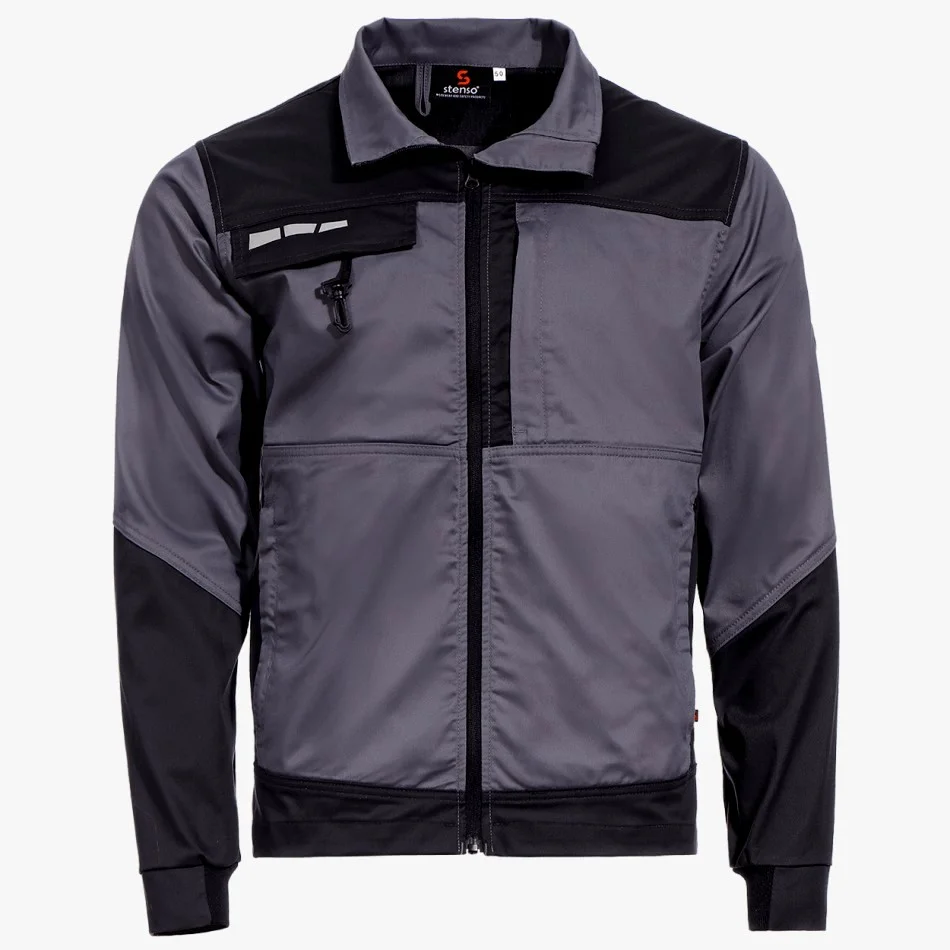 Jachetă de lucru 02002137 EOS Stretch LIGHT GREY/DARK GREY