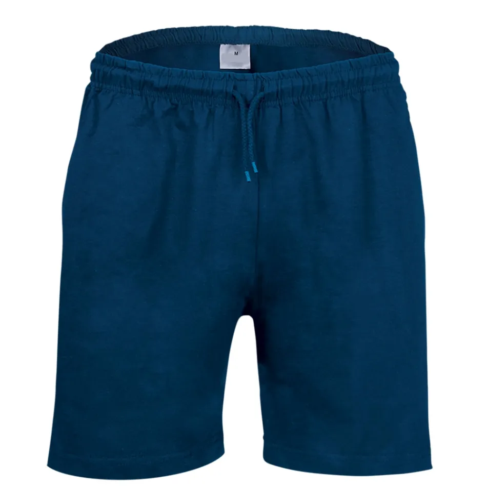 JOGGING Pantaloni scurți sport cu buzunar din bumbac, Bleumarin orion