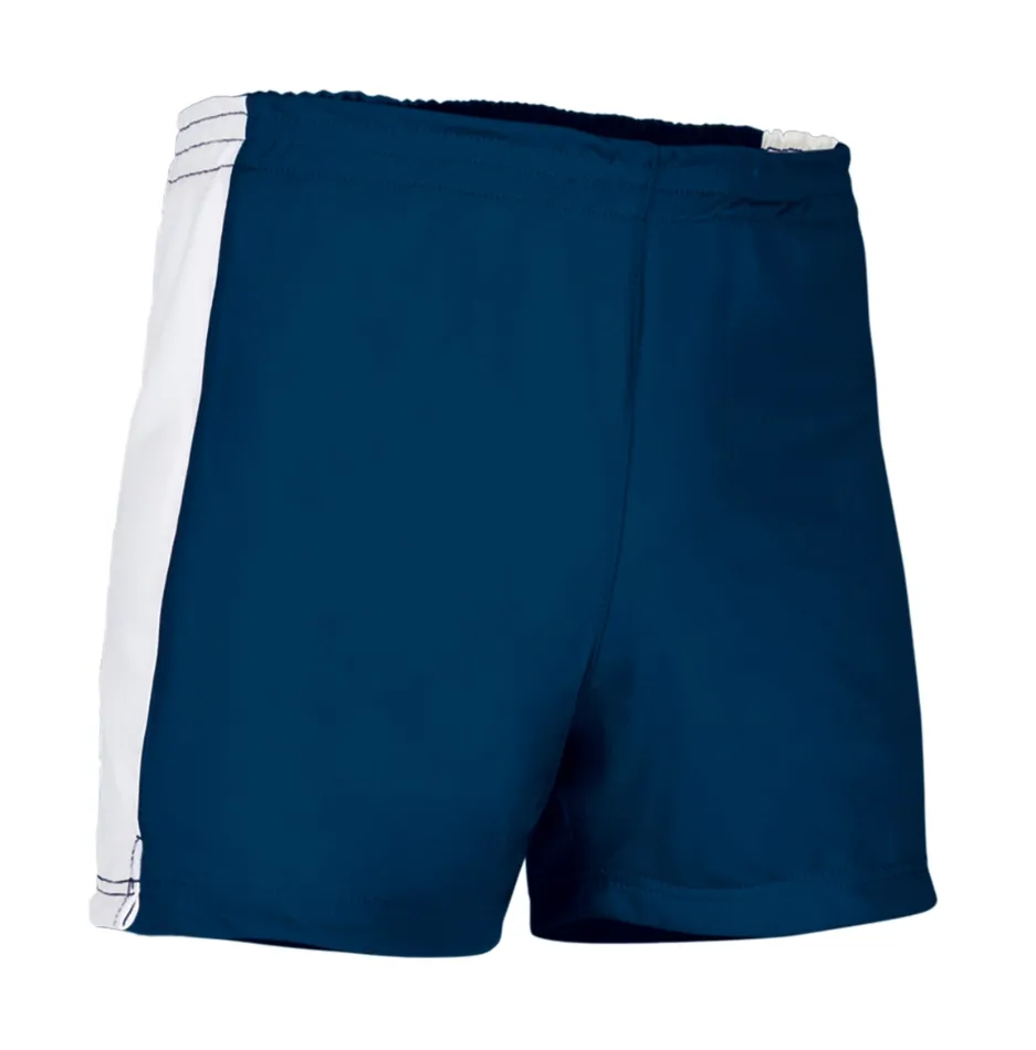 MILAN Pantaloni scurți sport bicolori Bleumarin orion-Alb