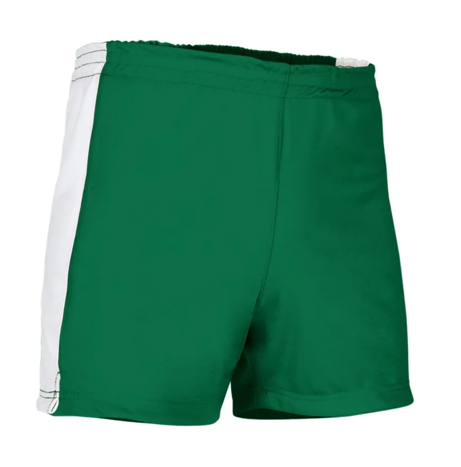 MILAN Pantaloni scurți sport bicolori Verde kelly-Alb