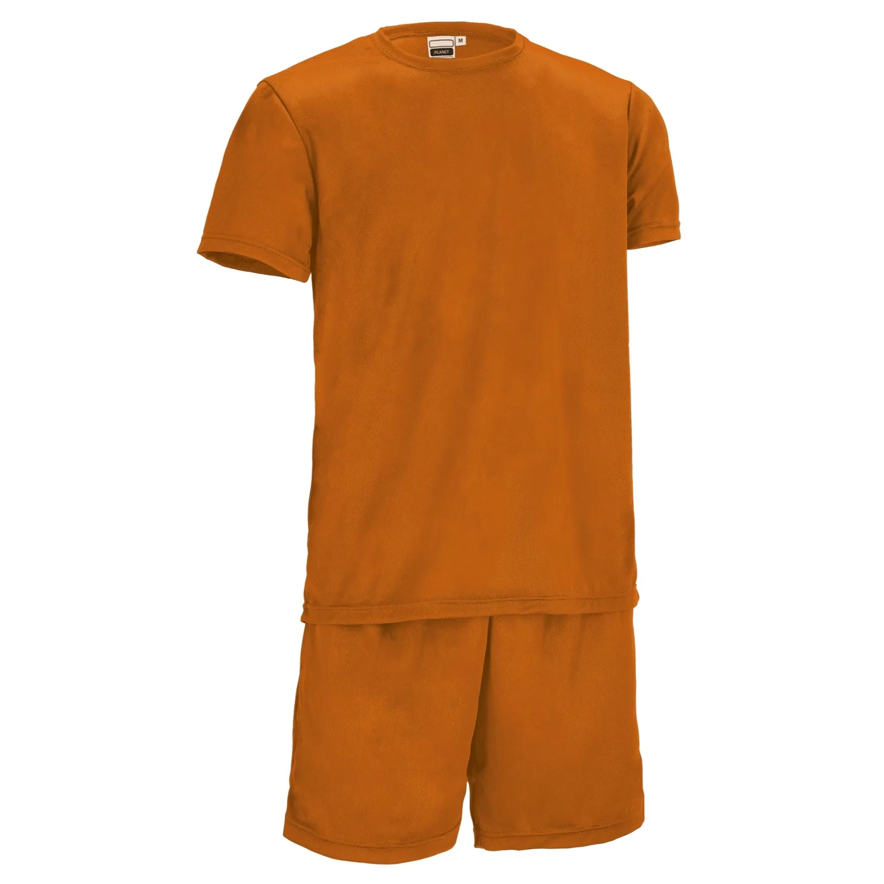 PLANET Echipament sportiv Set tricou și pantaloni scurți sport Portocaliu fluorescent