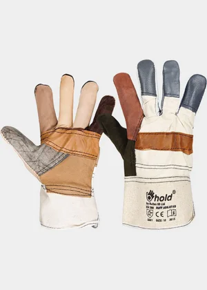 RUFF Mănuși din piele și material textil 70184001