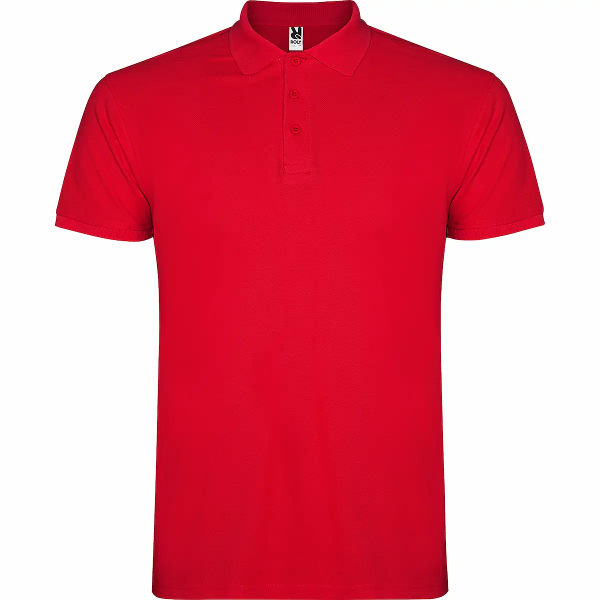 star tricou polo roly, bumbac 100%, 200gr/mp, cu mânecă scurtă, rosu