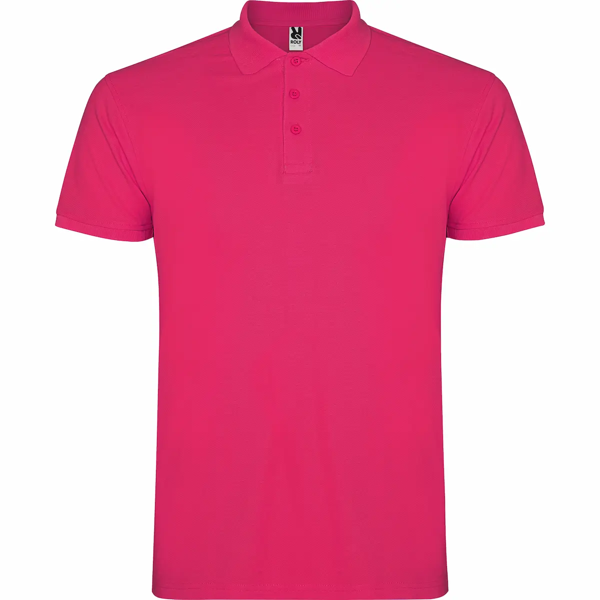 tricou polo star | 100% bumbac 200 g/m² | standard oeko tex si ce, roz aprins