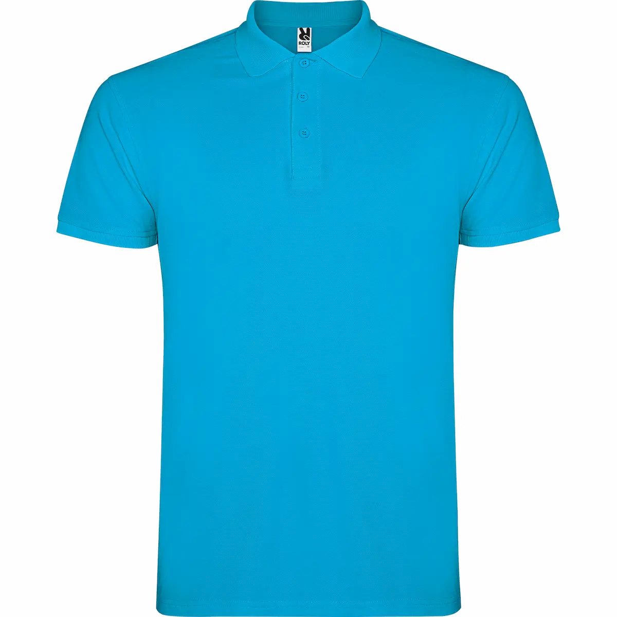 star tricou polo roly, bumbac 100%, 200gr/mp, cu mânecă scurtă, turcoaz