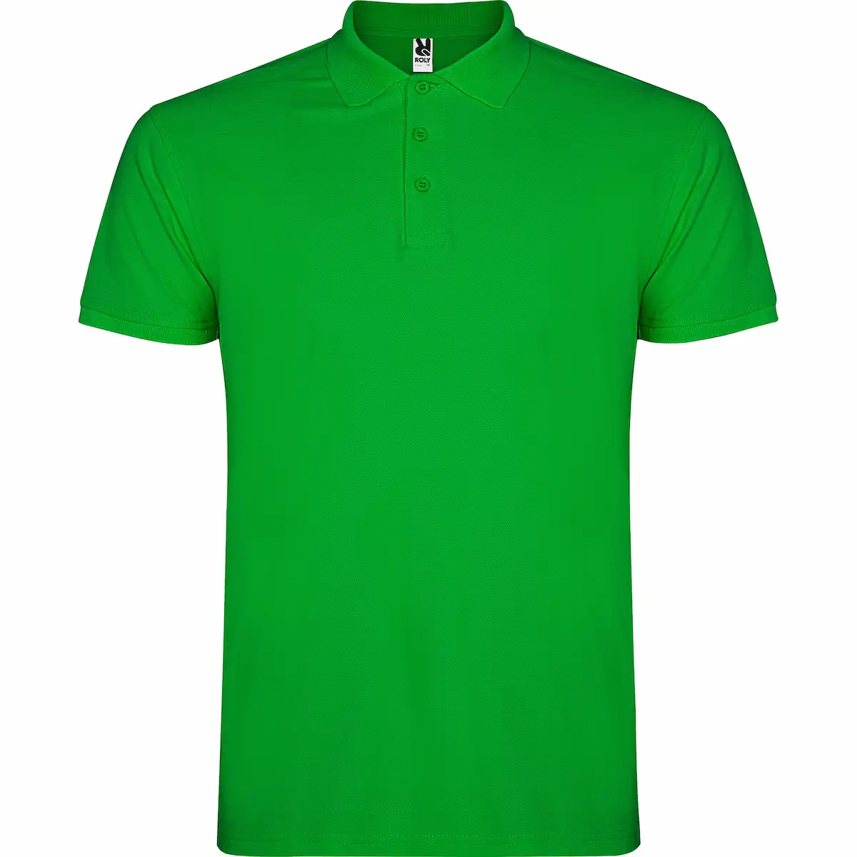 star tricou polo roly, bumbac 100%, 200gr/mp, cu mânecă scurtă, verde iarba