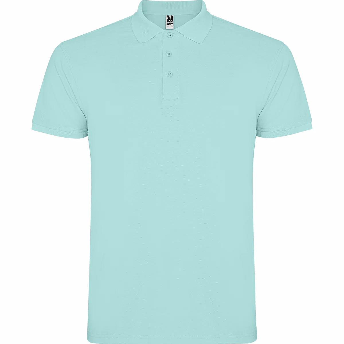 star tricou polo roly, bumbac 100%, 200gr/mp, cu mânecă scurtă, verde menta