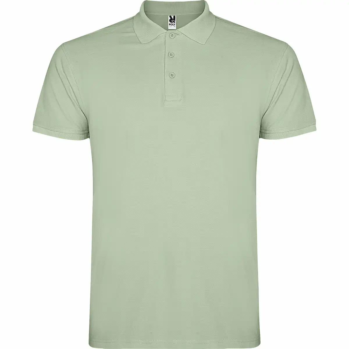 star tricou polo roly, bumbac 100%, 200gr/mp, cu mânecă scurtă, verde mist