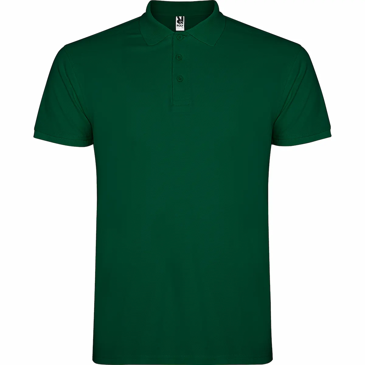 star tricou polo roly, bumbac 100%, 200gr/mp, cu mânecă scurtă, verde sticla