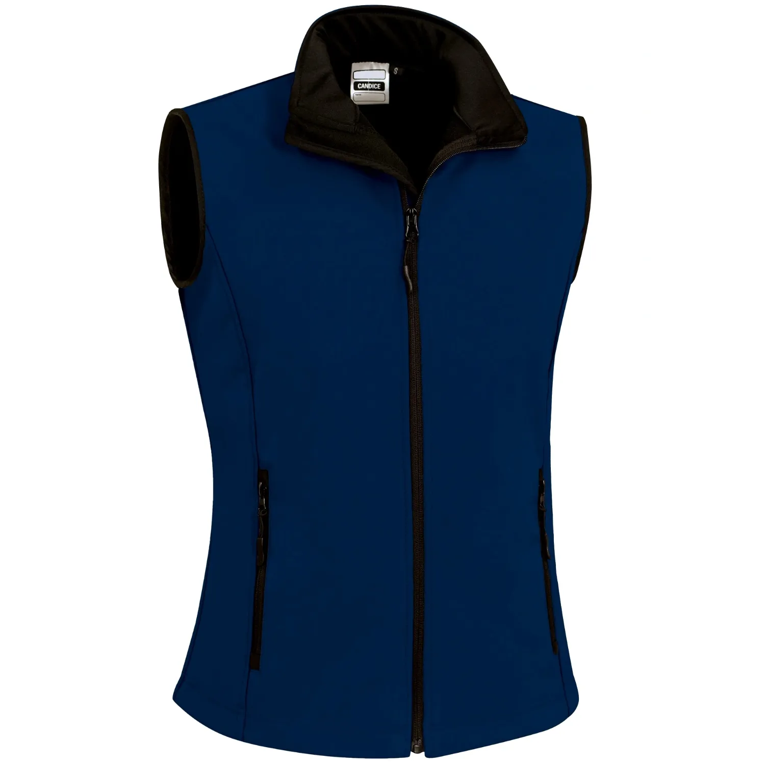 Vestă Softshell Damă Candice | Croială Cambrată & 350g Candice Bleumarin