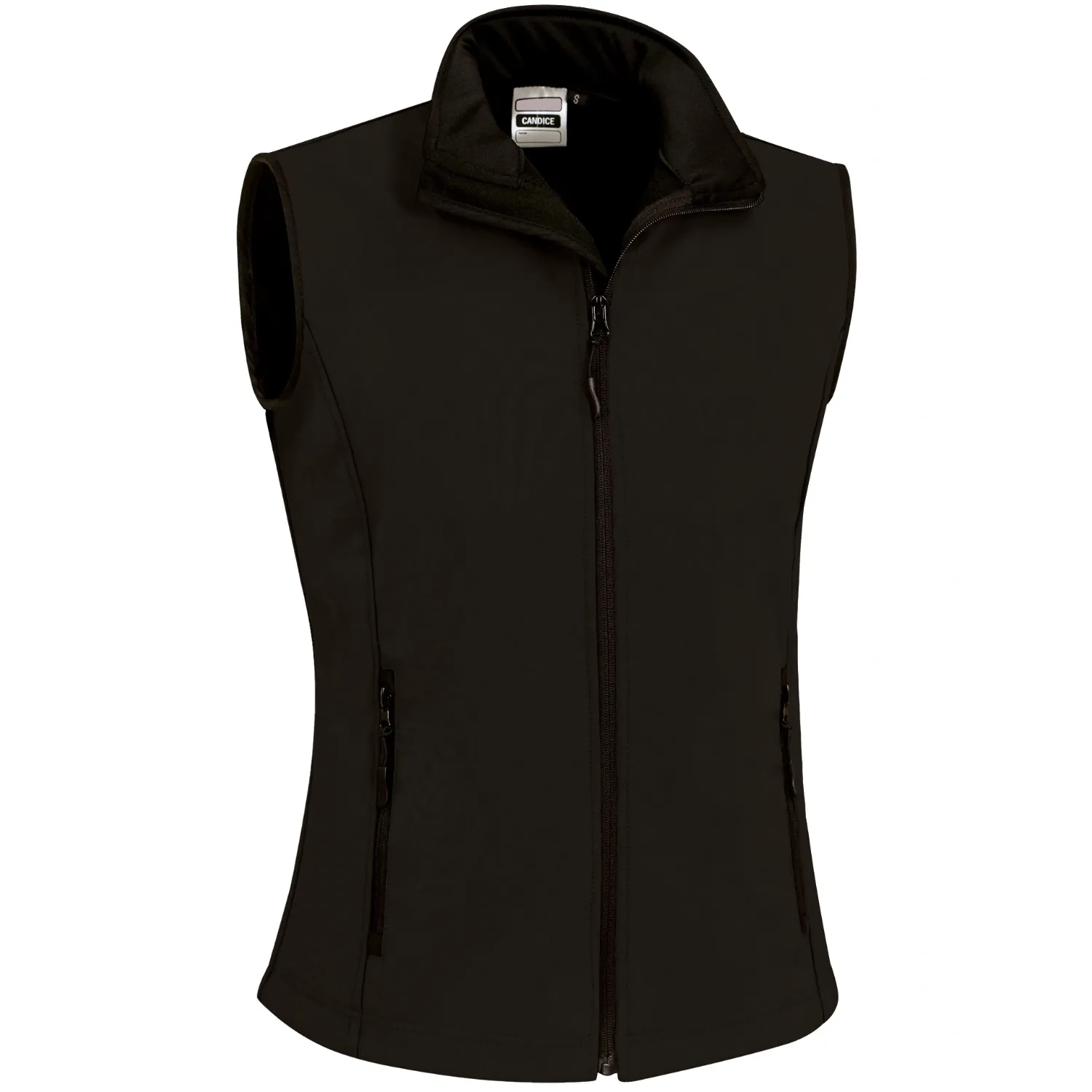 Vestă Softshell Damă Candice | Croială Cambrată & 350g Candice Negru