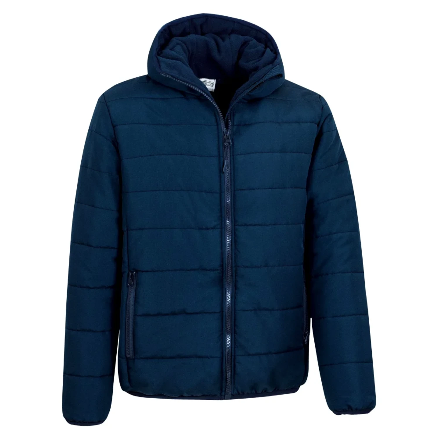 FLEETWOOD Jachetă cu glugă și polar fleece interior, Bleumarin