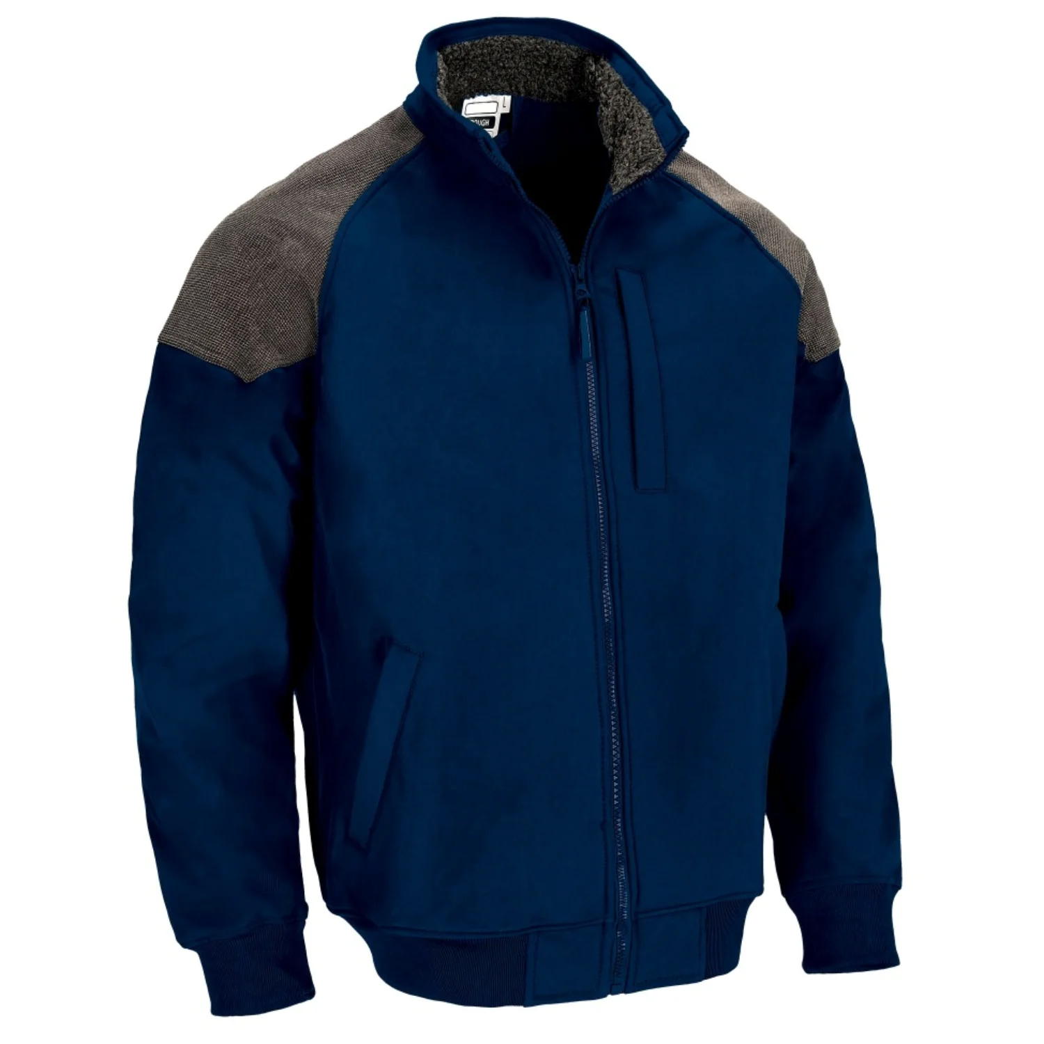 Jachetă Softshell Rough Bicolor | Întărituri Rip-Stop Bleumarin