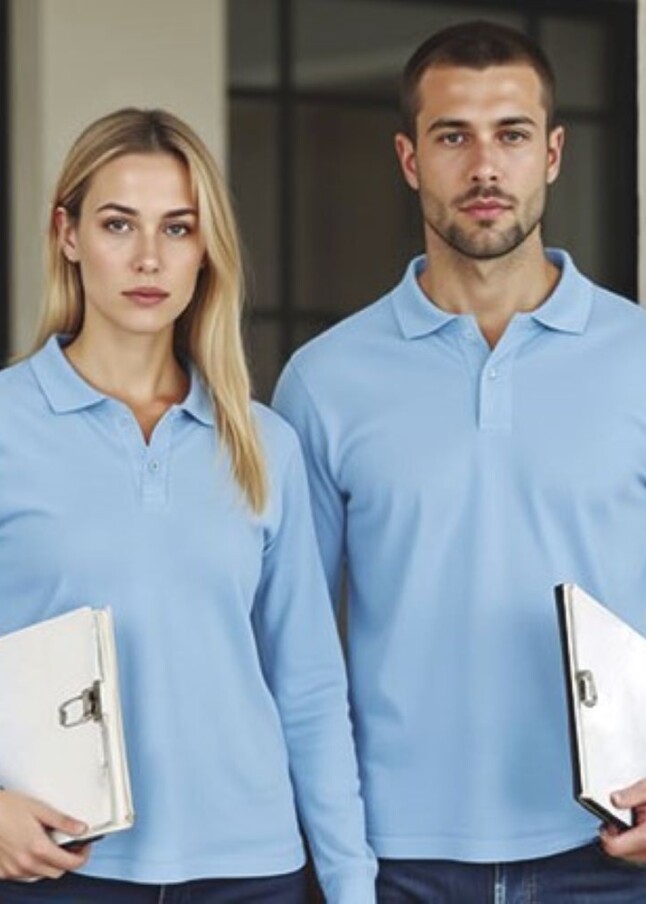 Tricou Polo PREDATOR Premium Unisex Bumbac 100% 220g m.lunga 36 lei * * * * *