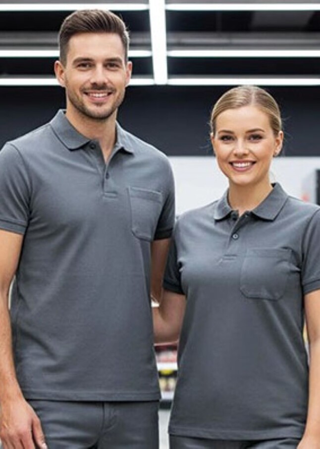 Tricou Polo HAWK | Premium Oeko-Tex 100% Bumbac 220g Buzunar 31 lei