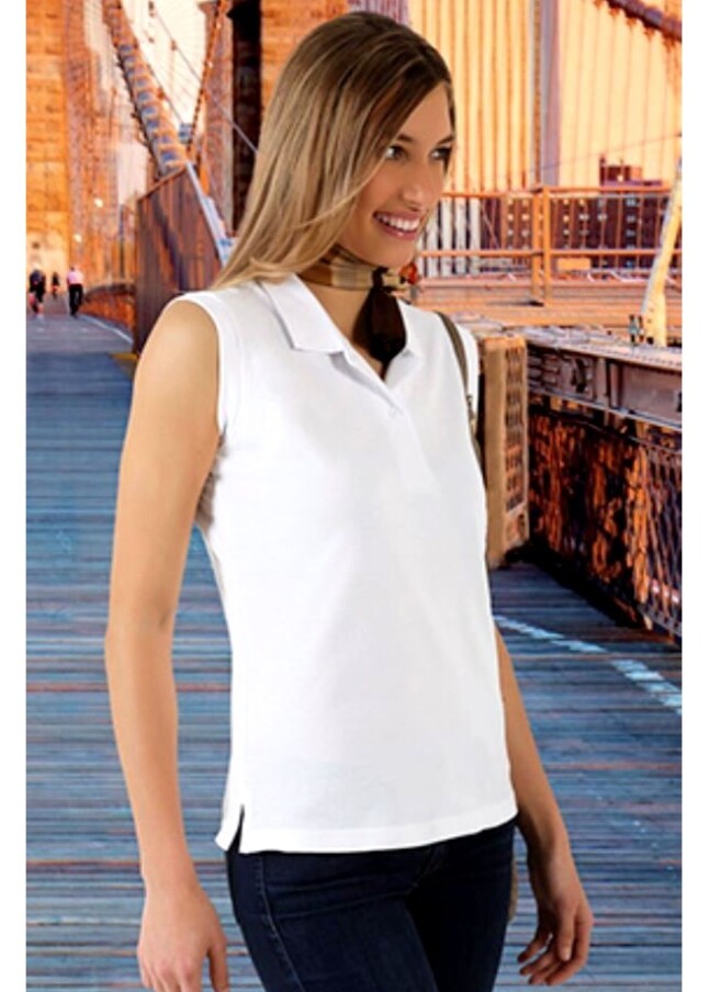 Tricou Polo Dama VEGA Premium Bumbac 100% 220g, Cambrat 27,7 lei