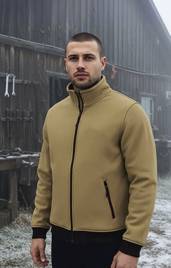 Jachetă Softshell Groasă ALASKA | Hidrofugă & Termică 114 lei