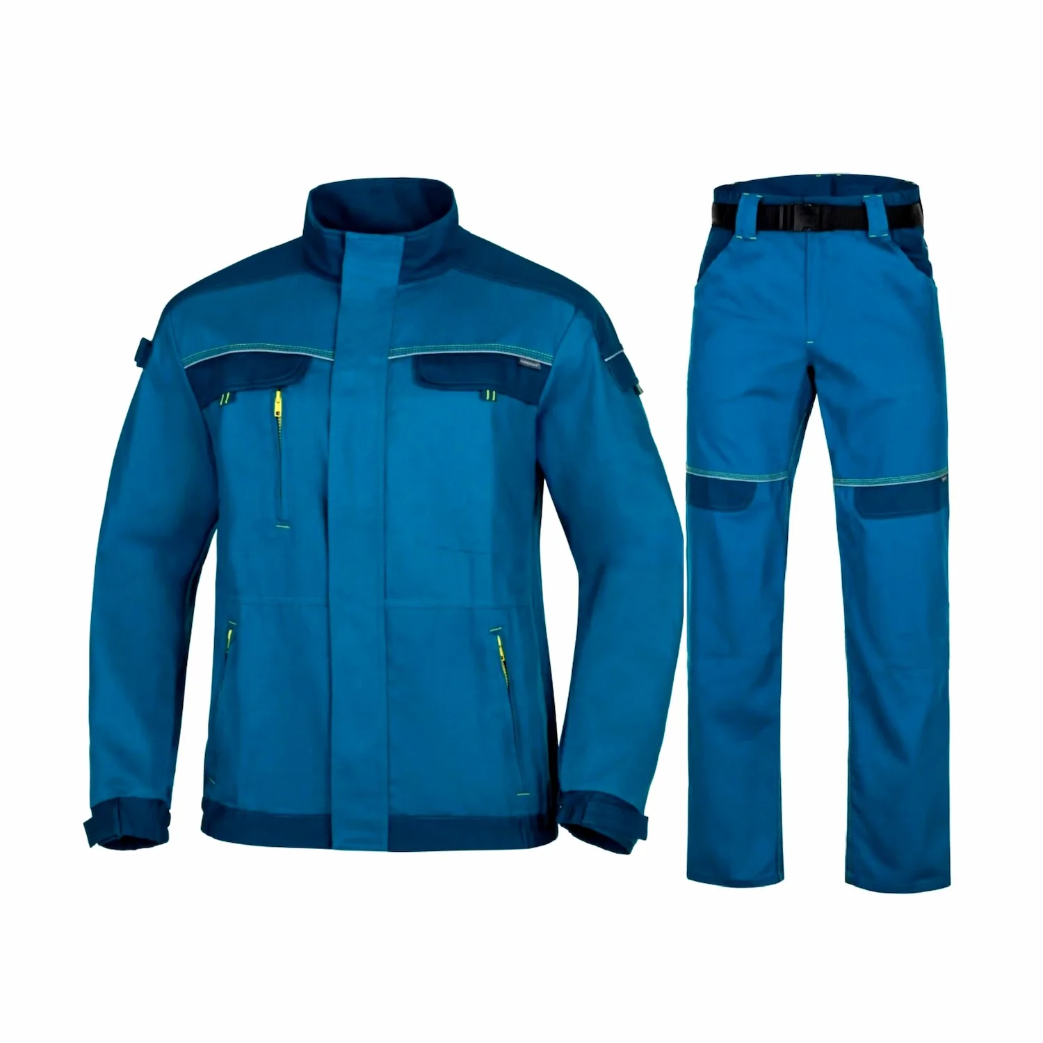 costum lucru ardon cool trend | 100% bumbac 260g | 10 culori albastru mediu