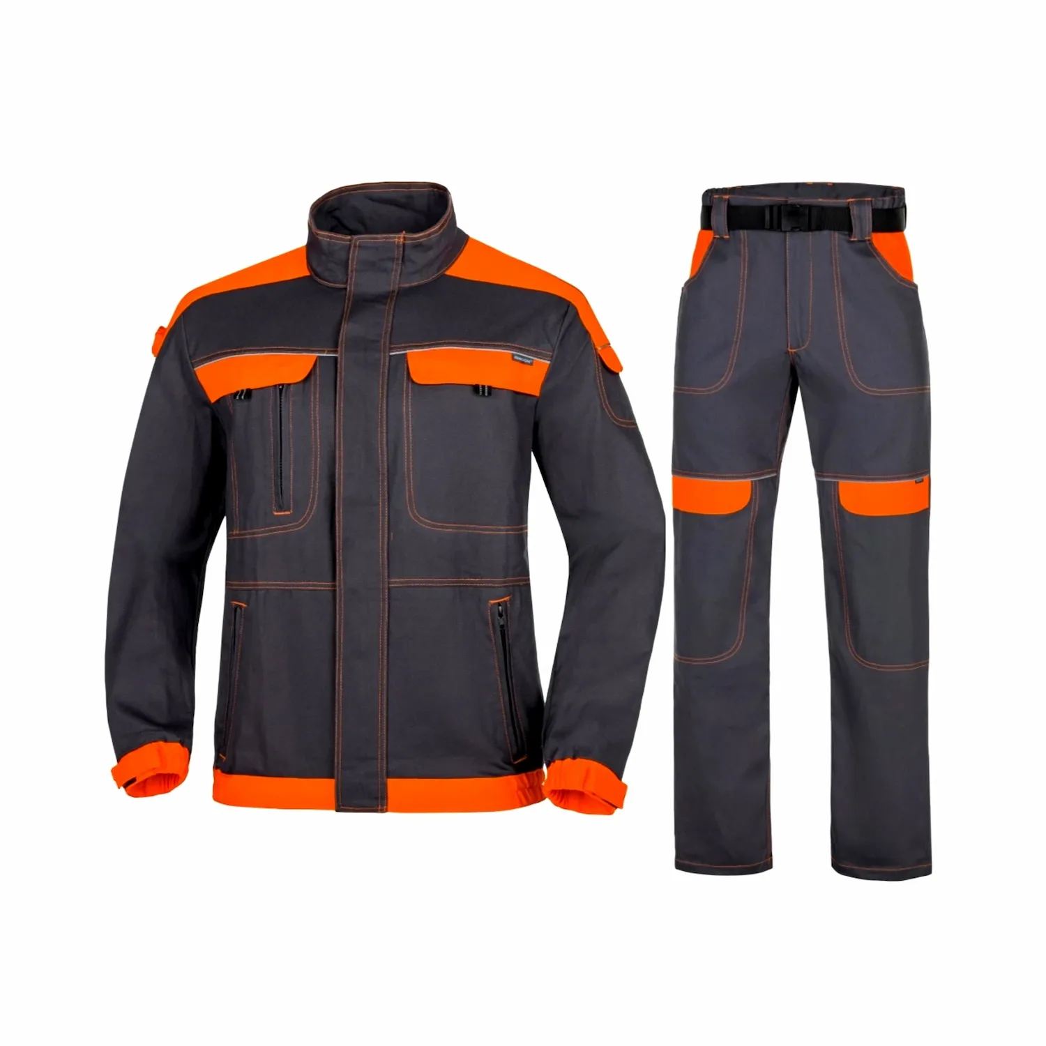 costum lucru ardon cool trend | 100% bumbac 260g | 10 culori gri portocaliu
