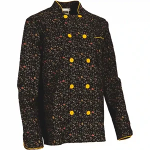 jachetă bucătar barnes – marcaj ce, twill elastic, guler mao jachetă bucătar barnes – marcaj ce, twill elastic, guler mao
