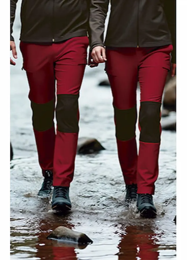 Pantaloni bi-stretch cu intarituri DATOR po/pe/el 79 lei