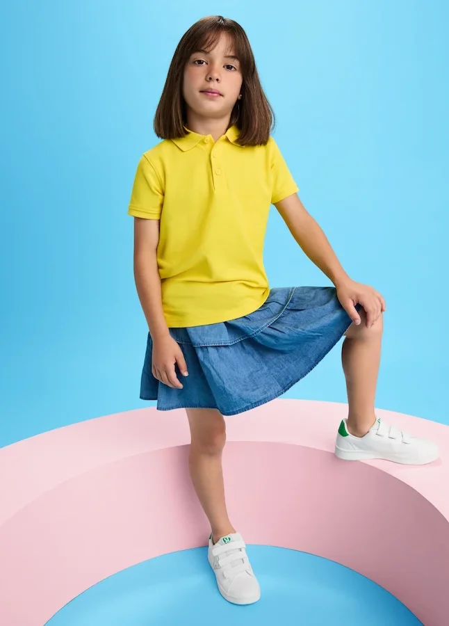 Tricou Polo STAR Copii | 100% Bumbac 200g Standard Oeko-Tex 26,9 lei