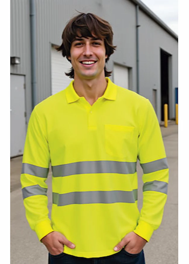 Tricou PoloTermic BUCKLAND | EIP Cl. 1 cat.II Pe 100%, 200g – Maneca lunga si Buzunar 56 lei
