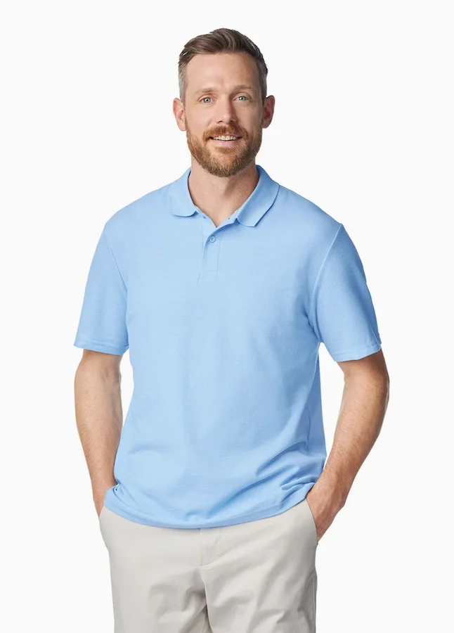 Tricou Polo Pique GILDAN Softstyle GI64800 100 % Bumbac 170g Standard Oeko-Tex 29,3 lei